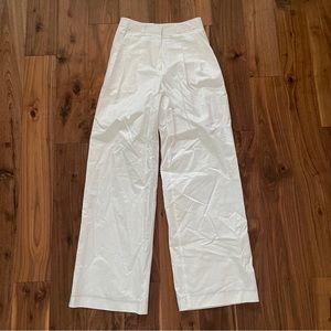 THE FRANKIE SHOP WHITE PANTS